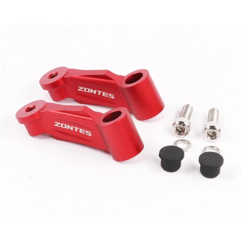 For ZONTES 368G/E/D/M/K Rearview Mirror Heightened Forward Reflector Enlarged Field of View Heightened Code Seat Bushing