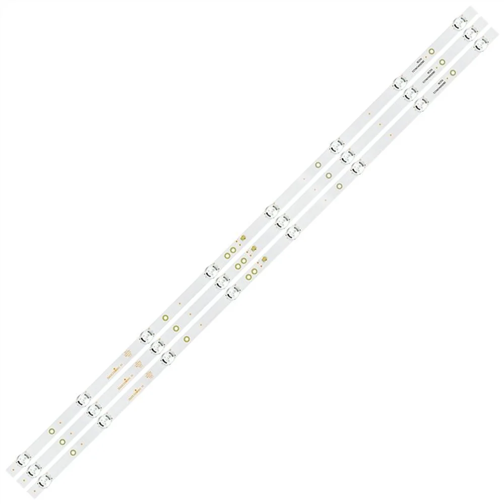 

820mm LED Backlight strip 8 lamp For 43'' TV ZX43ZC332M08A1 43T8S ONC18TV001 12-43K600-3030-0D35-3X8-170920 JL.D43081330-365AS-M