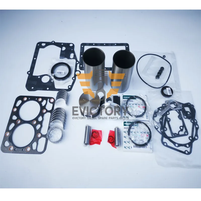 2CA1 2CA1-AZP01 Overhaul Rebuild Kit cylinder liner For Isuzu Engine Piston Ring Gasket Bearing