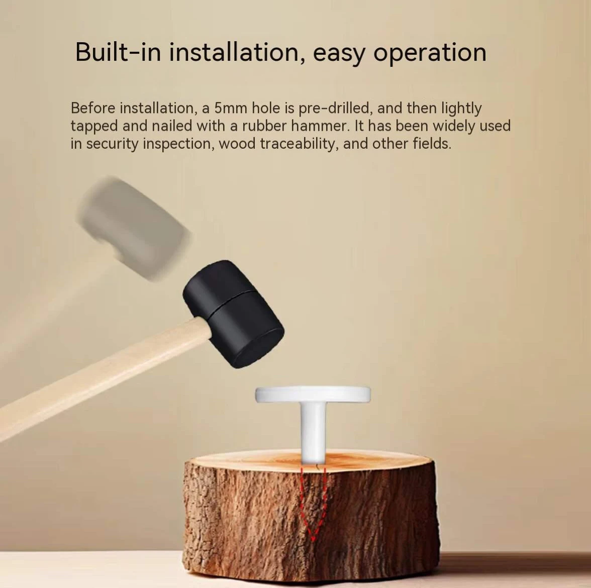 20pcs RFID UHF Anti-metal Aail 태그 정원 나무 관리를위한 고온 방지 순찰 전자 태그 860-960MHz