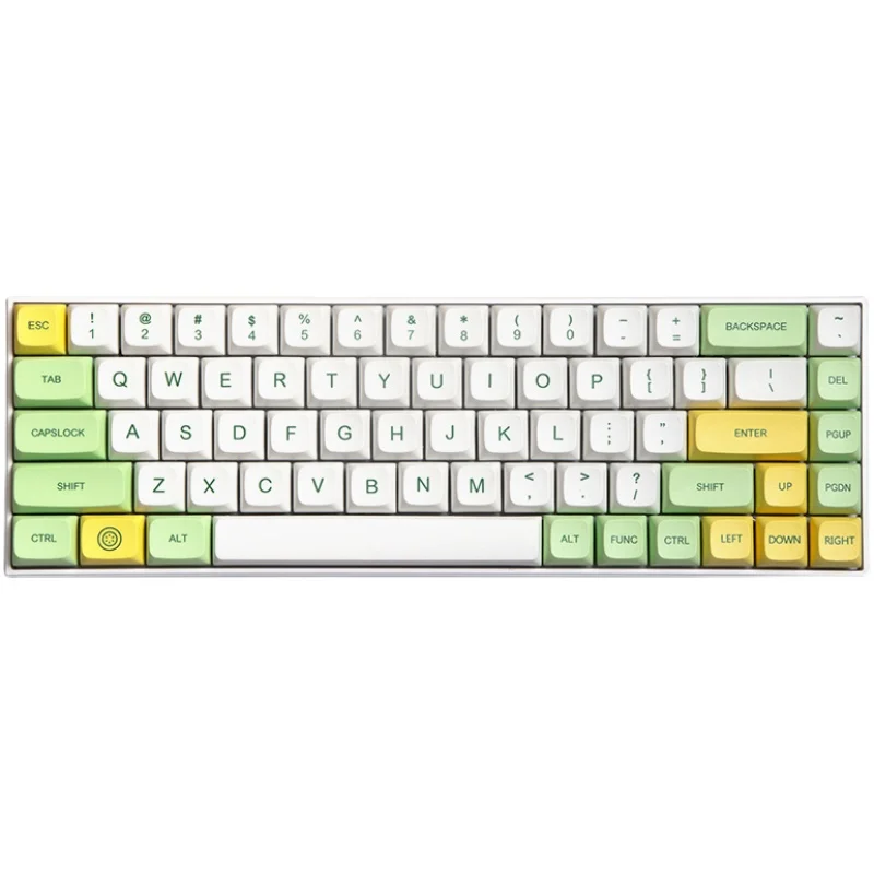 

Banana XDA Keycap Mechanical Keyboard Fruit Personality Pattern PBT Heat Sublimation keycaps 64 68 84 87 980