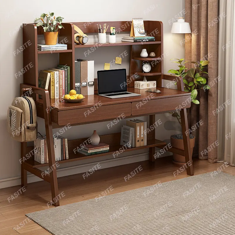 

Стол для дома, студенческая книжная полка, встроенный письменный простой учебный стол и стул, компьютерный стол