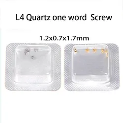Watch accessory replacement back cover word Screw L4.209.4 quartz watch L4 Quartz one word Screw 6pcs