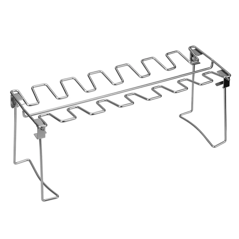 

ABUP-BBQ Chicken Wings Legs Grill BBQ Cooking Rack BBQ Chicken Legs Oven Grill Kitchen Utensils Outdoor