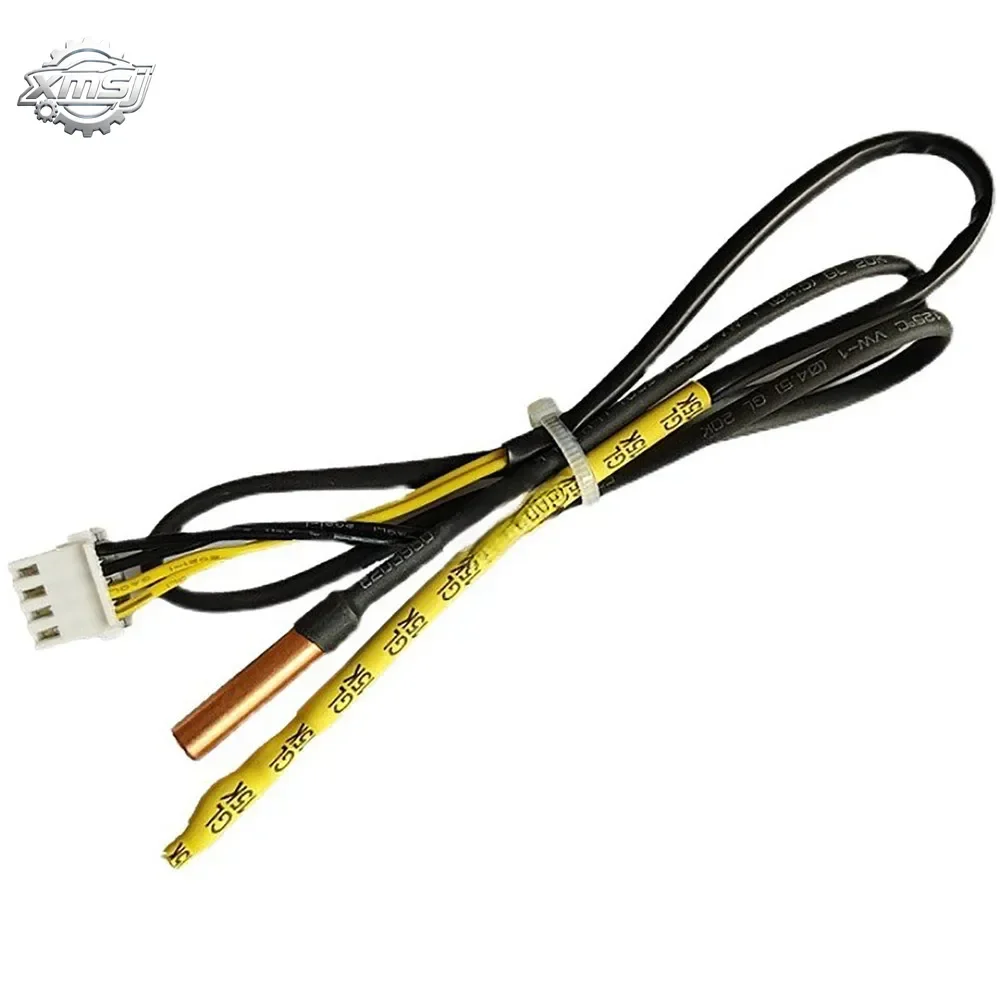

1pc Dual Probe Temp Sensor 15k Rubber Head/20k Copper Head Detector to Solve F1 F2 Fault for GREE Air Conditioner Inner Unit