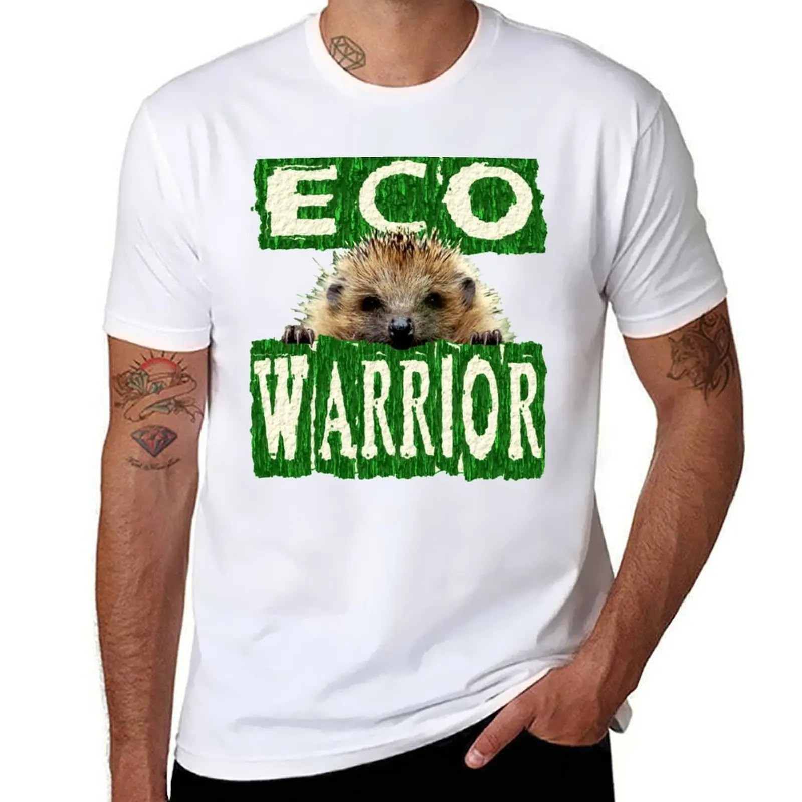 

ECO WARRIOR T-Shirt anime tshirt t shirt man plain T-Shirt