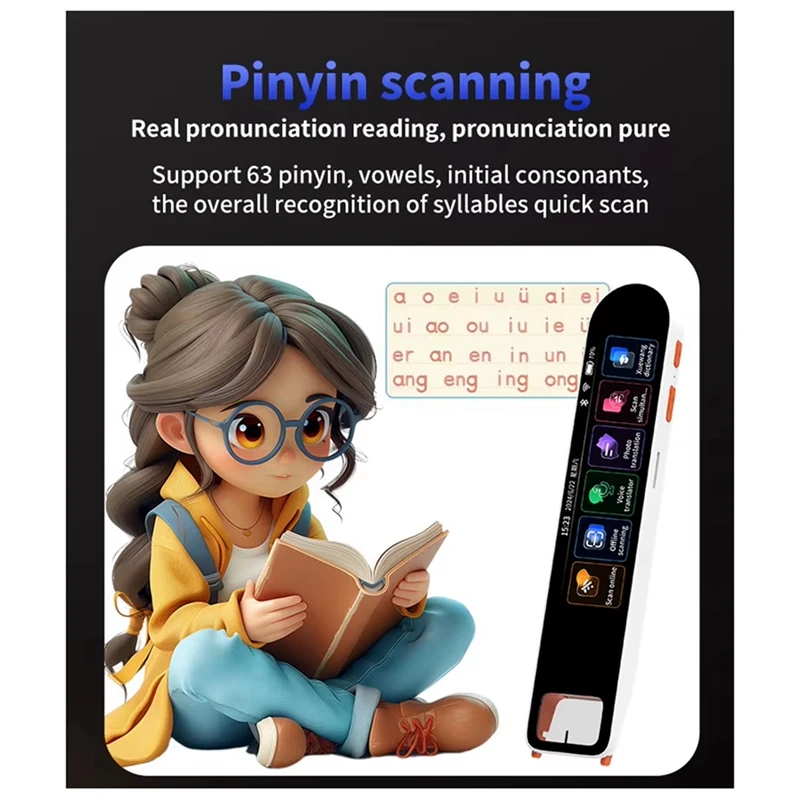 B34B-A29S 142 Languages Voice Scan Translator Pen Real Time Language Translator Dictionary Translation Business Abroad