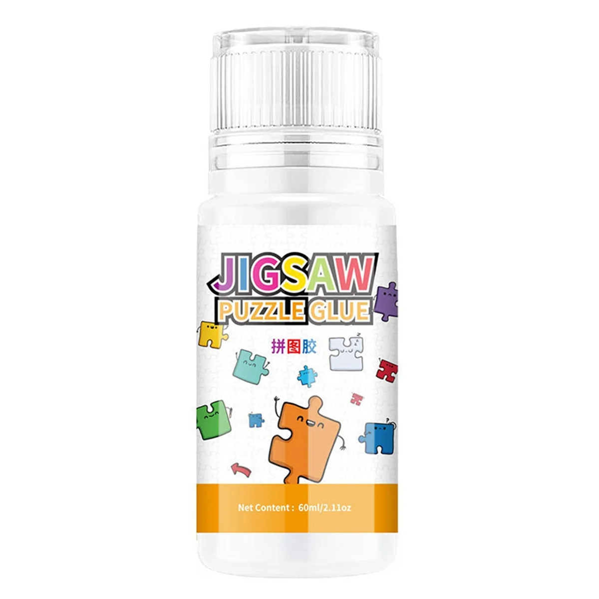 Jigsaw PuzzleJigsaw Puzzle Glue, 60ML Jigsaw Glue with Sponge , Non- and Quick Dry Puzzle Sealer