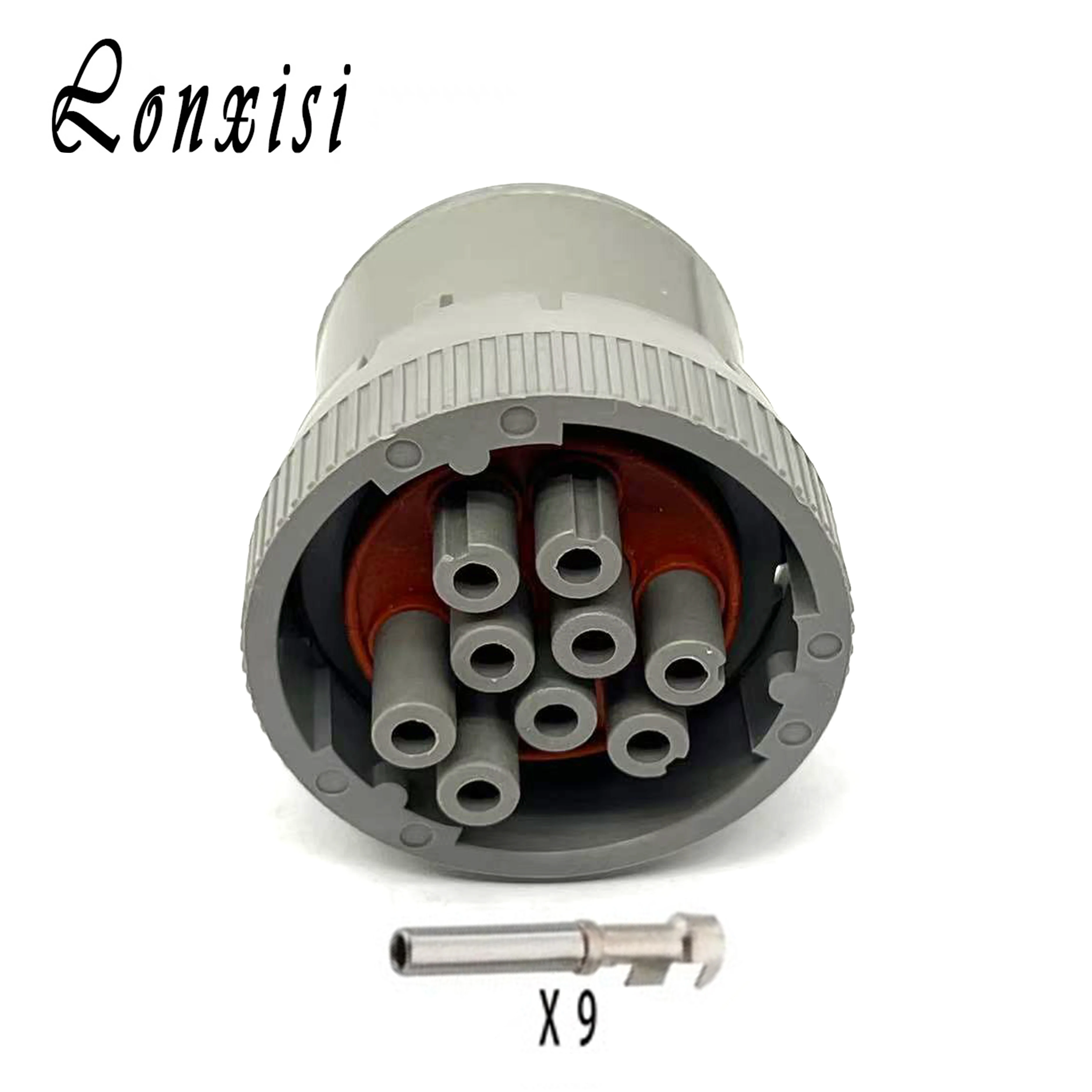 

1/5/10/20 Sets 9 Pin HD16-9-16S 3163981 Original Authentic HD10-9-16P Deutsch Plug Car Female Waterproof Connector