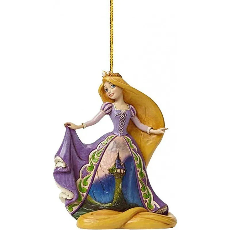 Groothandel 12 stks/set Disney Cartoon Sneeuwwitje Figuur Kerstboom Decor Verjaardagsfeestje Levert Platte Hanger Accessoires Cadeau