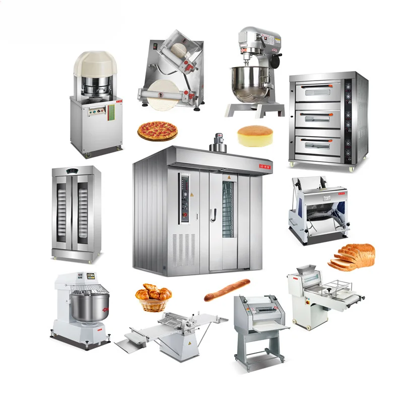 Baking Equipment modern bread bakery machinery commercial used automatic bakery machinery oven manufacturer china factory prices