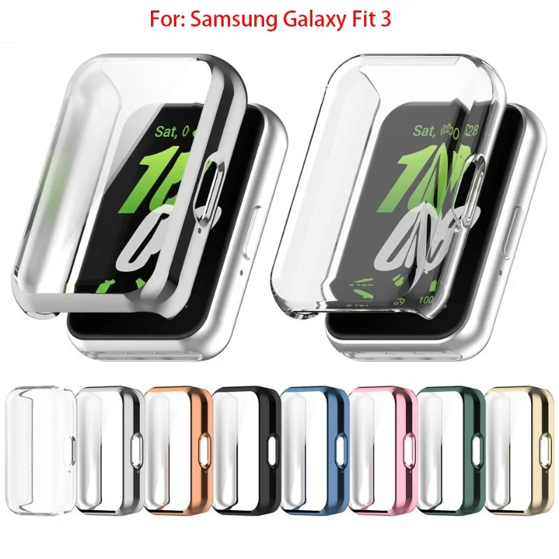 Case for Samsung Galaxy Fit 3 Accessory TPU All-around Bumper Protective Cover for Samsung Galaxy Fit3