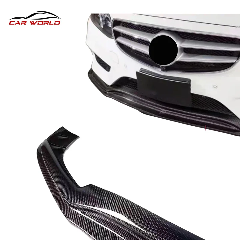 High Quality New Car Plastic External Protector Bumper Front Lip For Benz 2015-2017 W212 FD