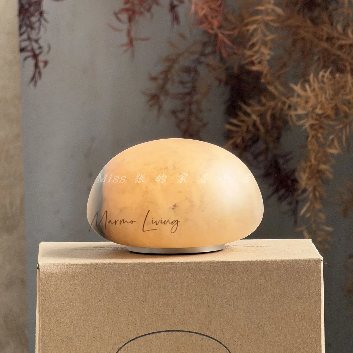 Decorative Alabaster Stone Table Lamp Marble Lamp Restaurant Bar Decoration Atmosphere Lamp Home Decoration