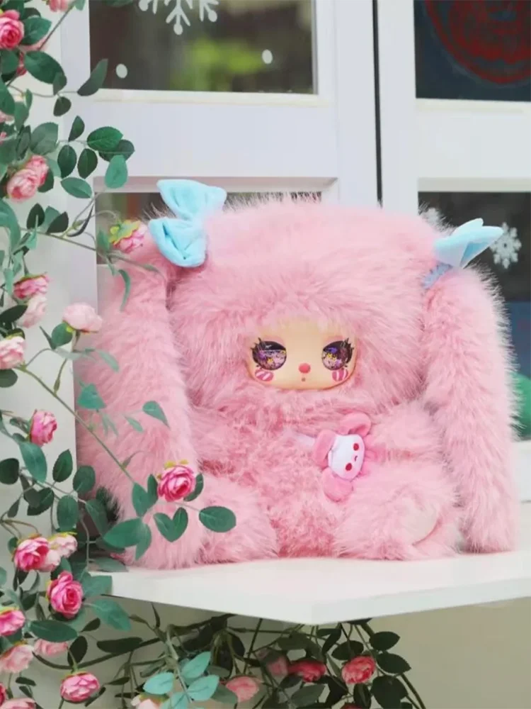 Genuine Liila 600% V2 Blind Box Liila Tea Time With My Girl Series Mystery Box Trendy Vinyl Plush Doll Cute Large Doll Girl Gift