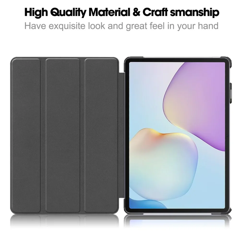 

For Huawei Matepad 11.5 2025 Case TXZ-W09 Trifold Magnet Leather Stand Hard Smart Cover For Funda Huawei Matepad 11.5 2025 Case