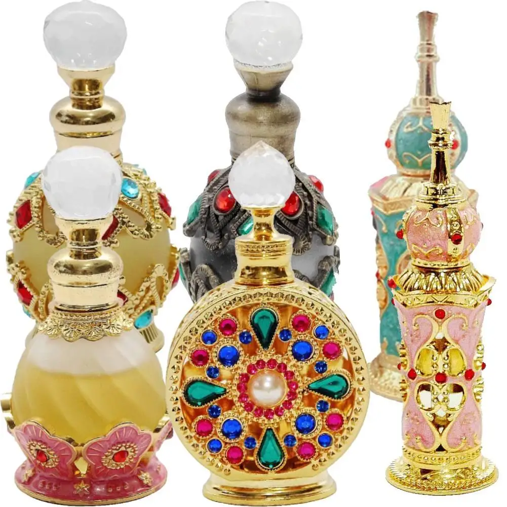 Newest Arabian Perfume Dubai Essential Oil Perfume Fragrances 15ml Arabic Perfume  For Women Long Lasting Perfume Luxury