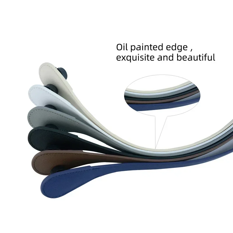 مقابض أوباغ من جلد البولي يوريثان المسطح الطويل القصير لعام 2025 لأشرطة الكتف لحقيبة اليد وإكسسوارات obag #5