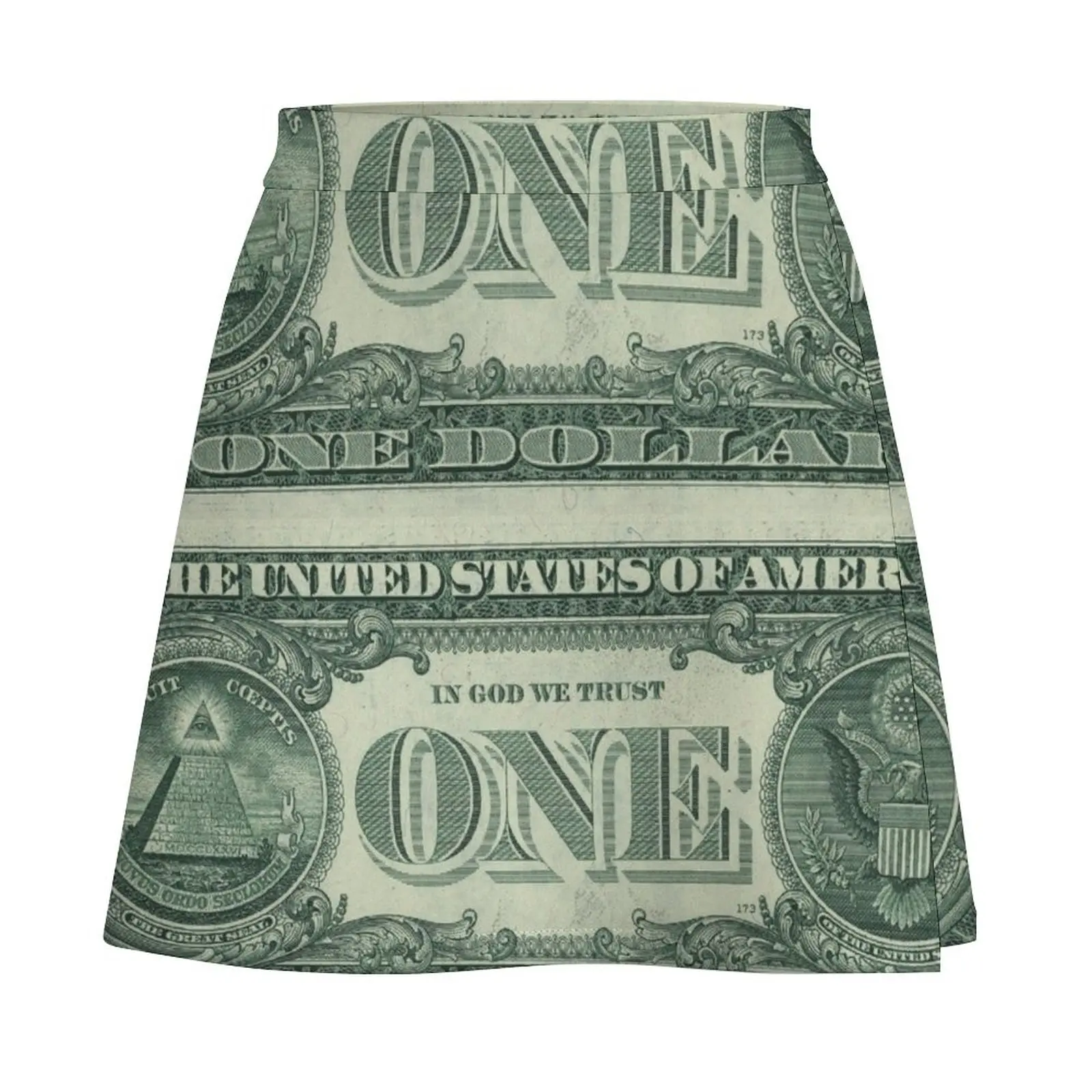 Dollar Bill Money Mini Skirt skorts for women summer dress women 2026 Skirt for girls Mini Skirt