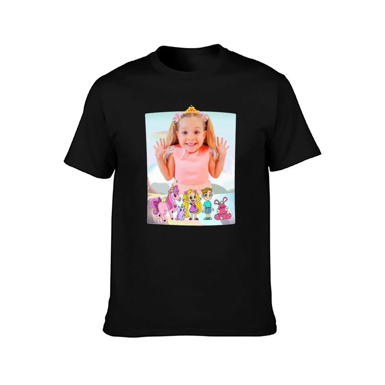 best selling The Kids Diana Show, Diana,Kids Diana Show , Cute Love Diana T-Shirt Plus Size Summer Casual T-Shirt
