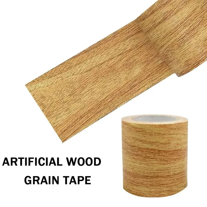 5,7 x 4,57 m Rolle, wasserfest, selbstklebendes Klebeband, Holzmaserung, Klebeband aus Schokoladen-Eiche für Wohnmöbel, Bodenaufkleber