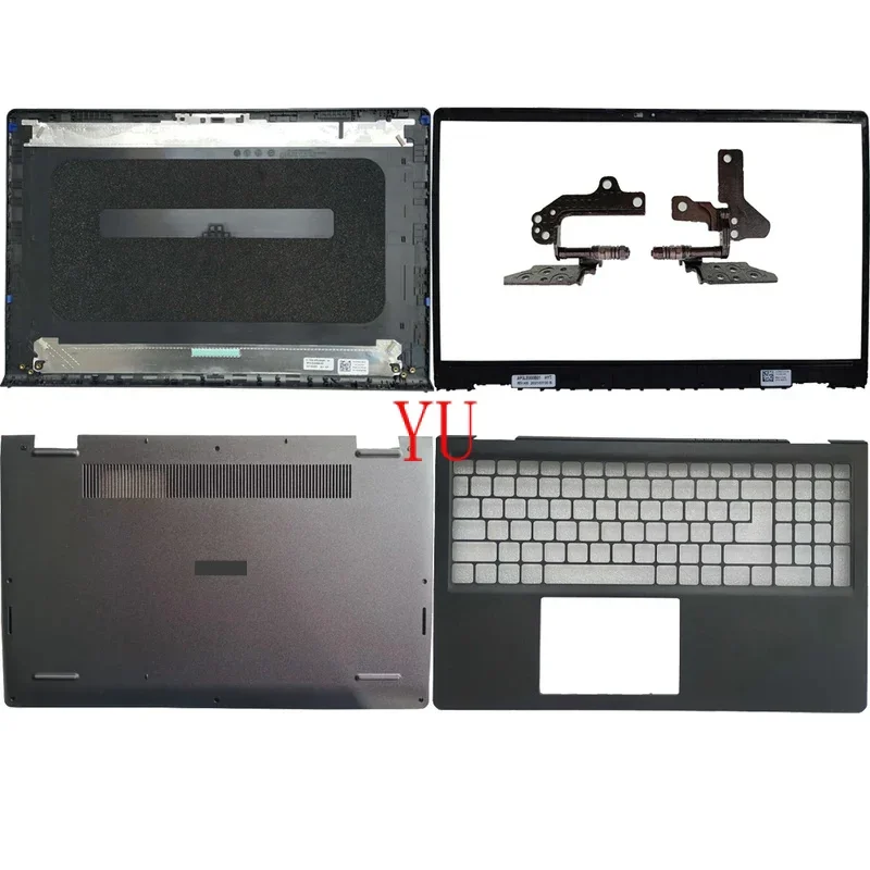 New Case For Dell Inspiron 15 3510 3511 3515 LCD Back Cover 0WPN8/Front Bezel 09WC73/Bottom Base 03JRFX 0CG8HX/Hinges