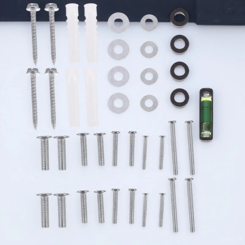 

1Set Mounting Screws Reliable Heavy Duty Iron Fasteners Easy to Install Replacement for Damaged Mount Hardware