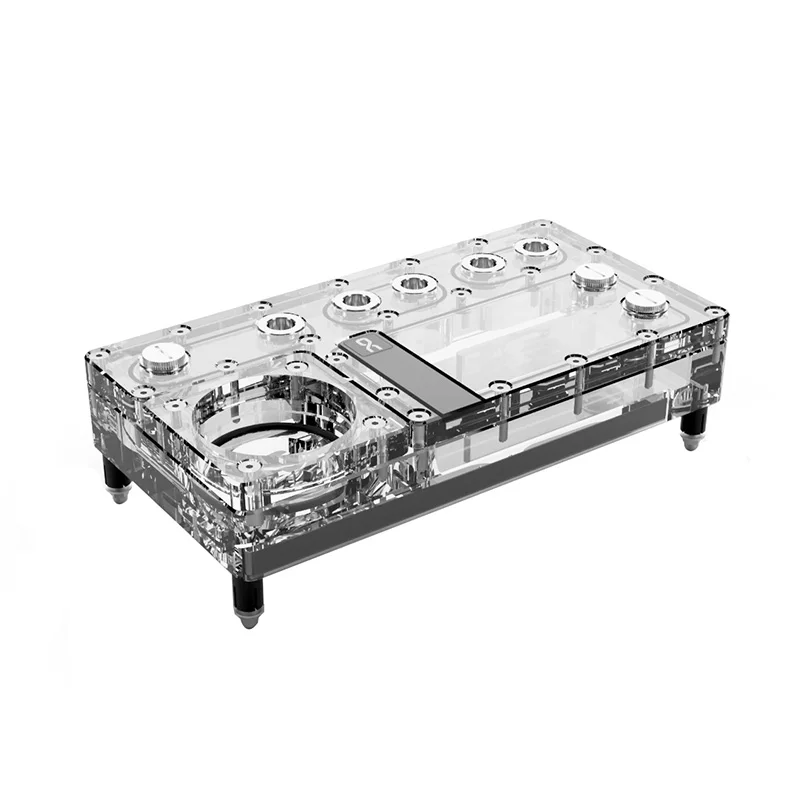 Alphacool Core Distro Plate 240 Left / Right ,aRGB Reservoir ,G1/4",Acrylic Can Be Mounted On The Radiator Or Panel