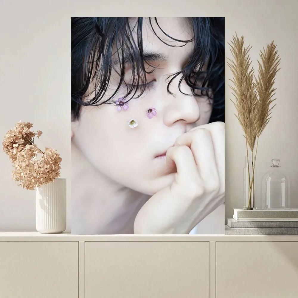 Lee Dong Wook Poster Paintings on The Wall Picture for Living Room Interior Painting Room Decoration