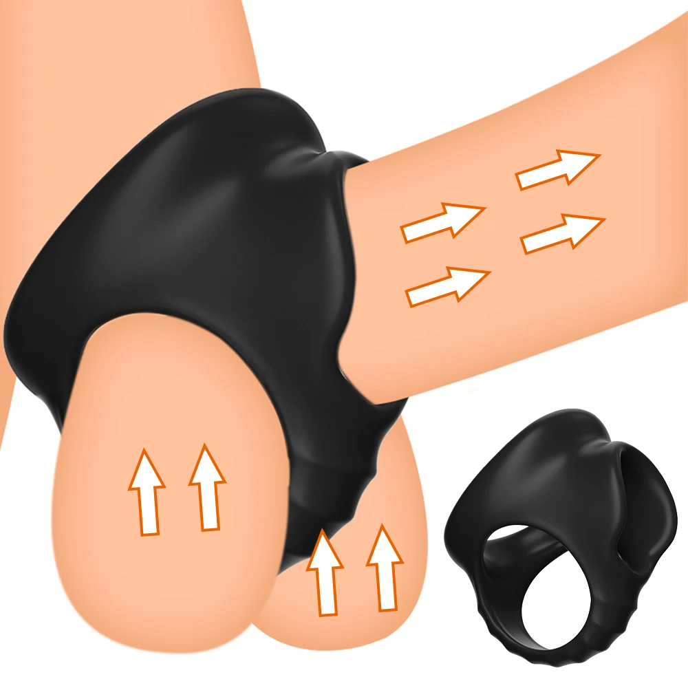 4 Holes Penis Ring For Men 18 Cock Stretcher Delay Ejaculation Chastity Cage Medical Enlarger Exerciser Male Masturbator Sex Toy