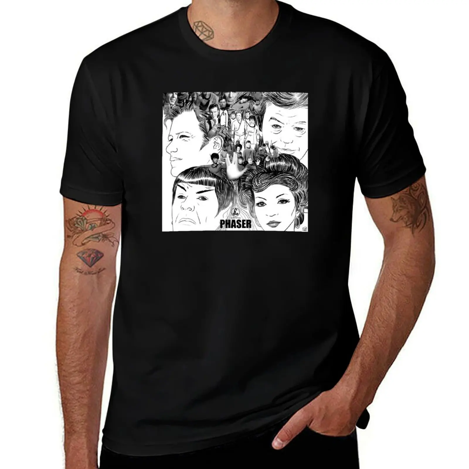 SciFi Album T-Shirt Breathable Travel T-Shirt