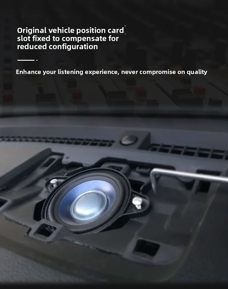 

Car Audio Modified Three-way Frequency Speaker 2.5-inch 3.5-inch Mid-range Speaker Middle Surround Intermediate Frequency Clear