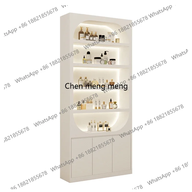 Cosmetics display cabinet Beauty salon product rack Skin care product display cabinet Special cabinet for makeup