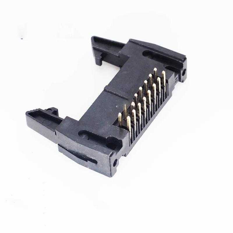 DC2 2.54MM curved foot horn socket 10P 14P 16P 20P 34P 40P 64P 90 degrees