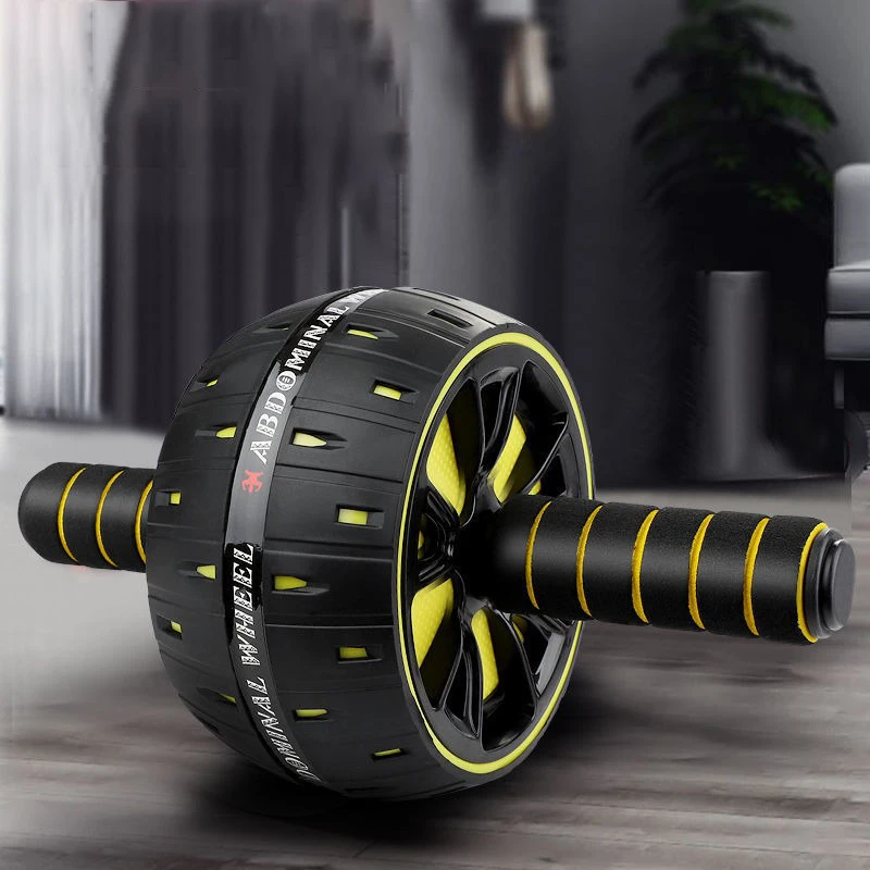 

Abdominal Wheel and Abdominal Muscle Fitness Wheel Exercise Pulley Exercise Fitness Equipment for Men and Women