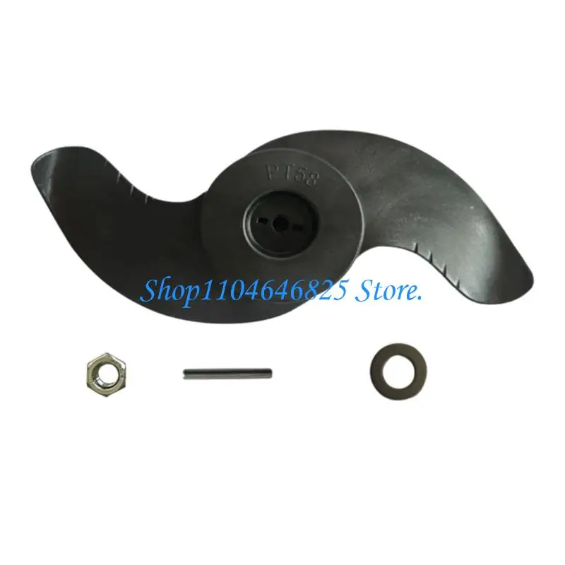 Precisions Engineered Boats Propellers Pin Heavy Type Black Plastic Propellers Plugs for Smooth Water Navigation