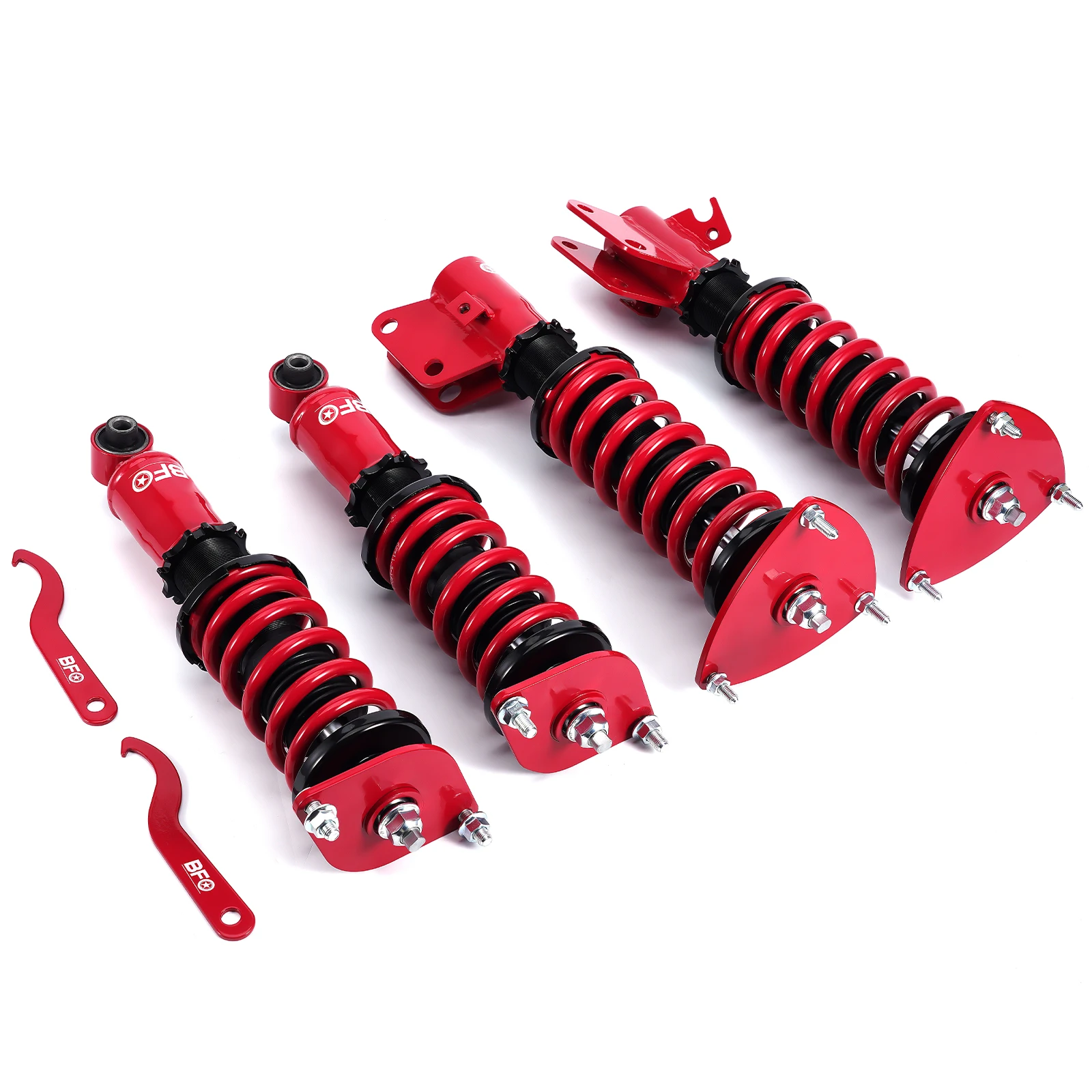 Adjustable Coilover Lowering Suspension Kit for Subaru Impreza WRX 08-14 Shock Spring Strut