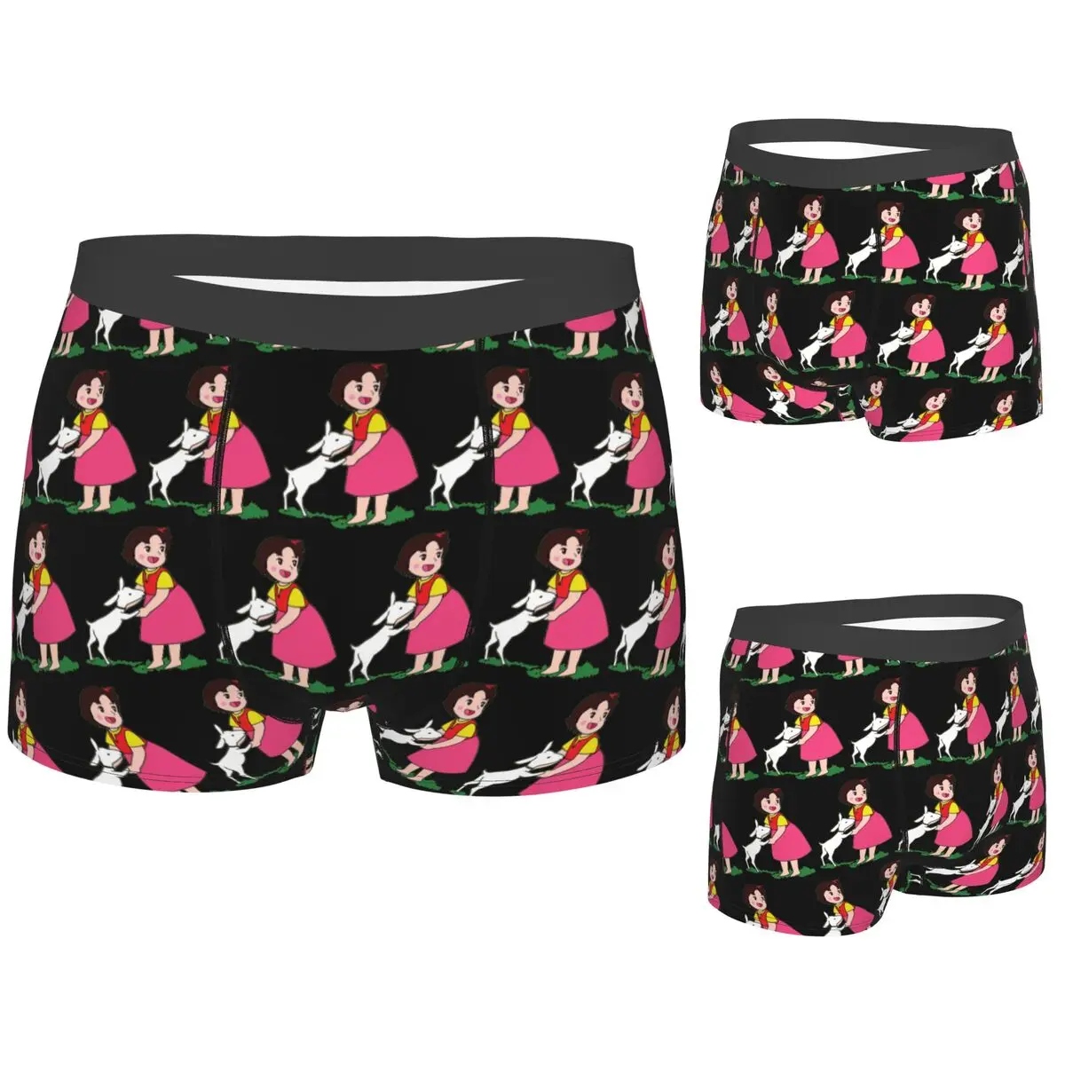 

Boxer Underpants Shorts Heidi Panties Male Breathable Underwear for Homme Man Boyfriend Gifts