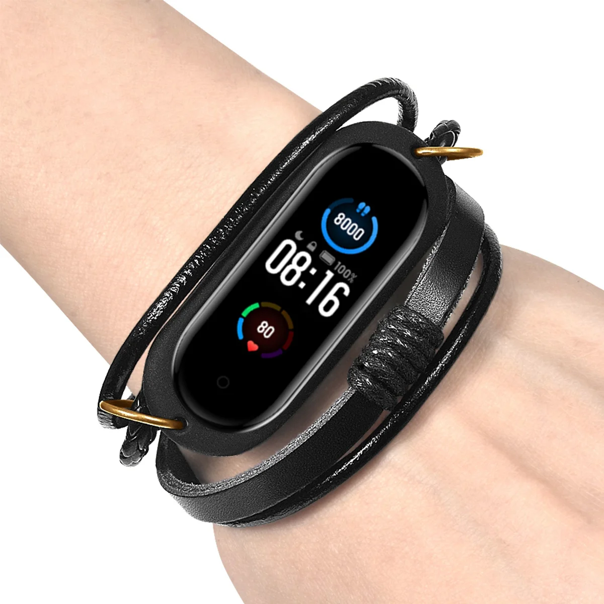 

5pcs Silicone Wristband Replacement For 5 Quick Release Waterproof Durable Fit Smart Fitness Tracker Band