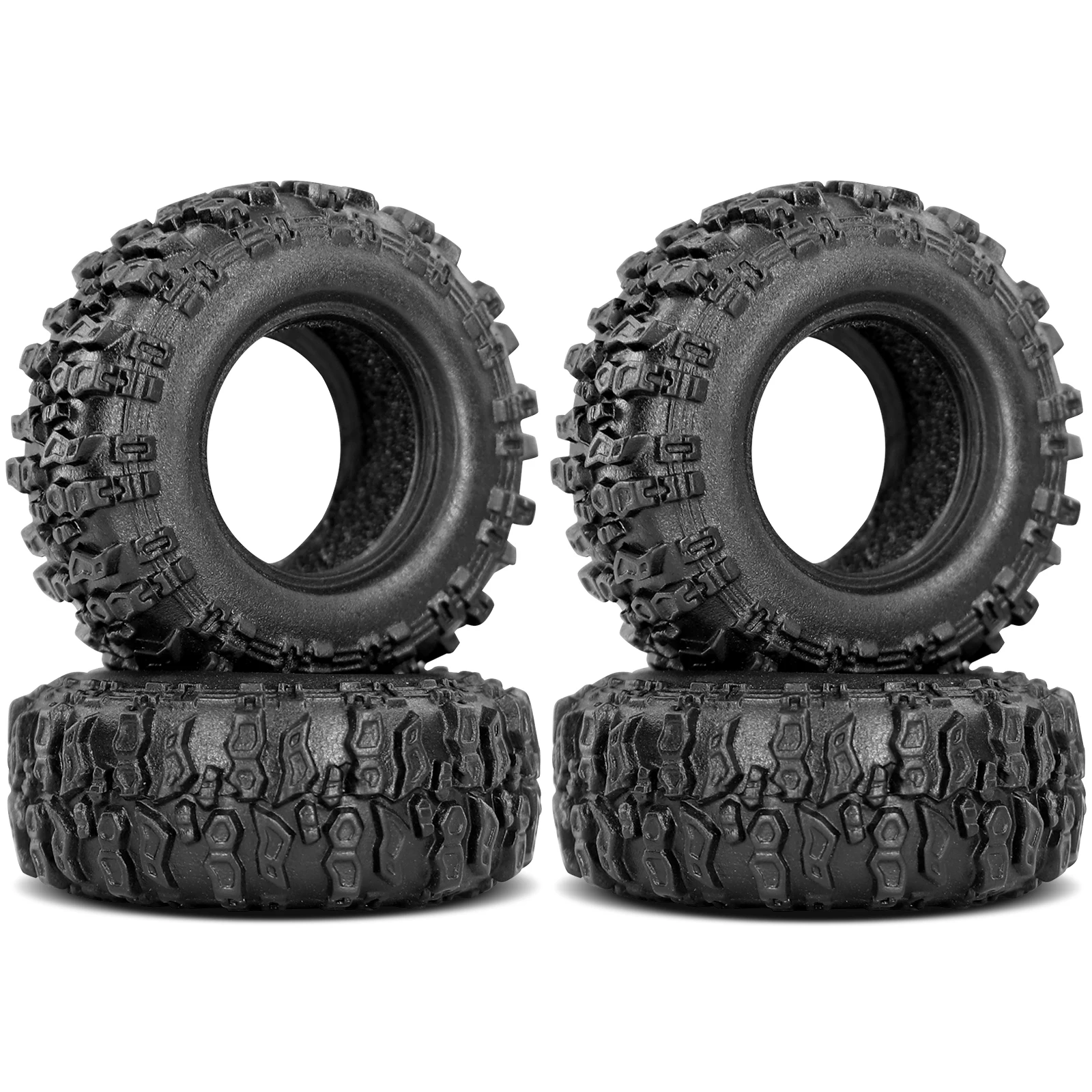 OGRC 33*14mm 0,7'' Crawler Auto Gummireifen für Axial SCX30 Bronco K10 Jeep 1/30 RC Crawler Auto Upgrade-Teile