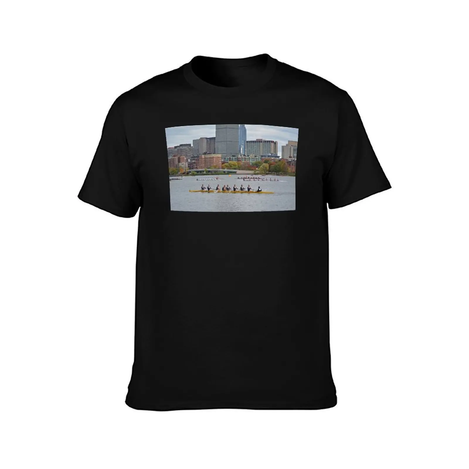 Head of the Charles. Charles rowers T-Shirt man graphic t shirt T-Shirt