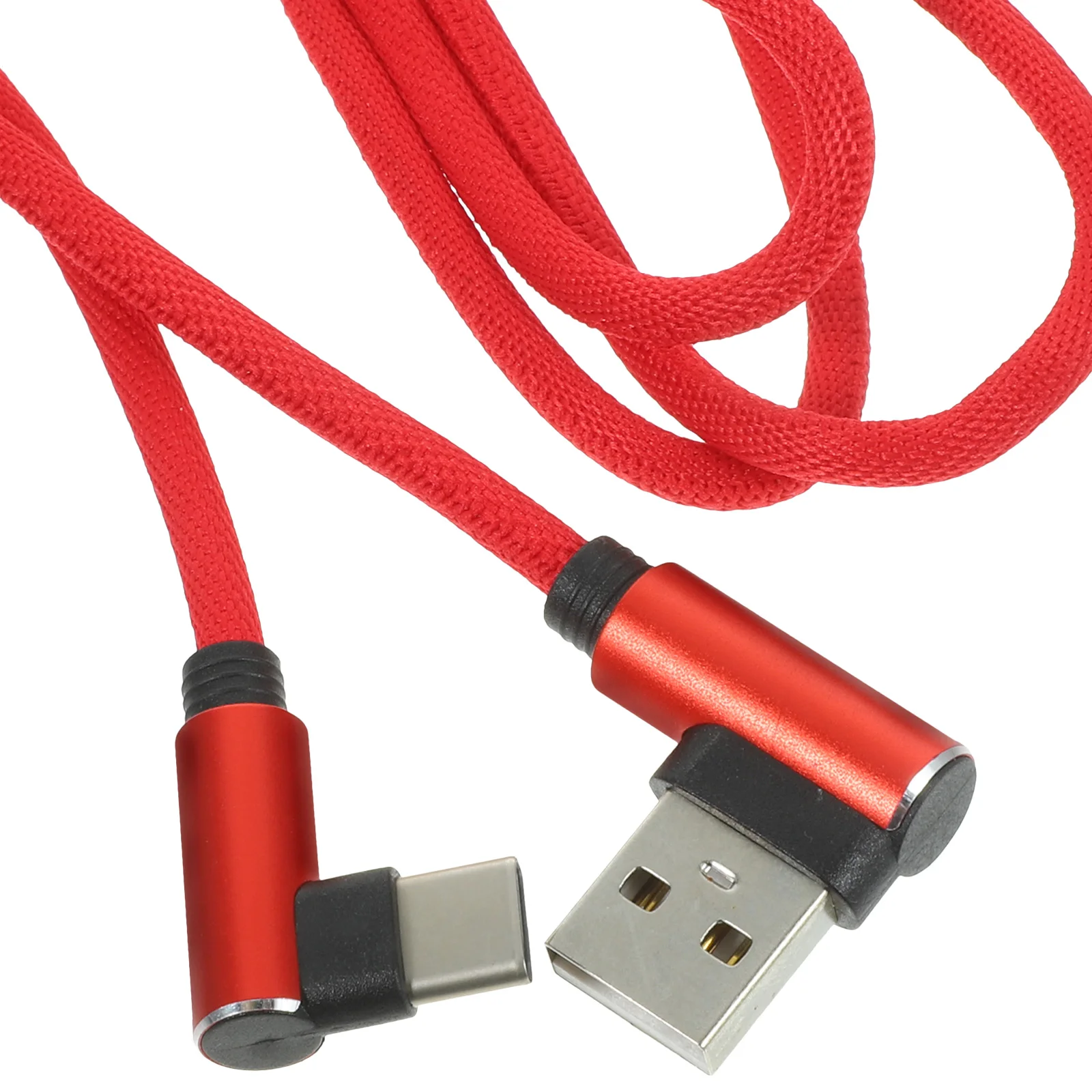 

Type-c Charging Cable Phone Portable Micro Usb Extender for Data Coiled Cord Long