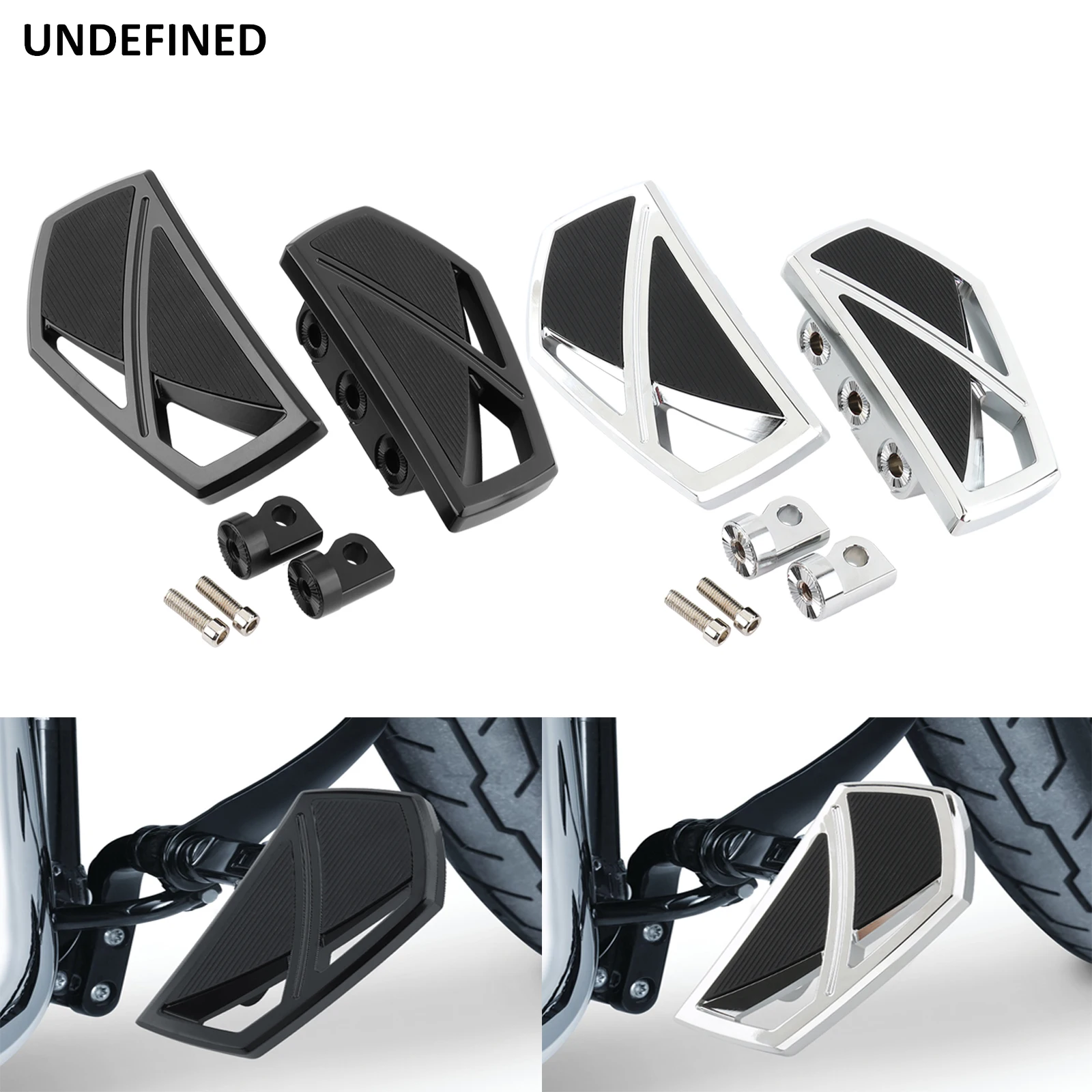 

Motorcycle Mini Floorboards Phantom Front Rear Foot Pegs For Harley Touring Road King Sportster 883 Dyna Low Rider Softail Slim