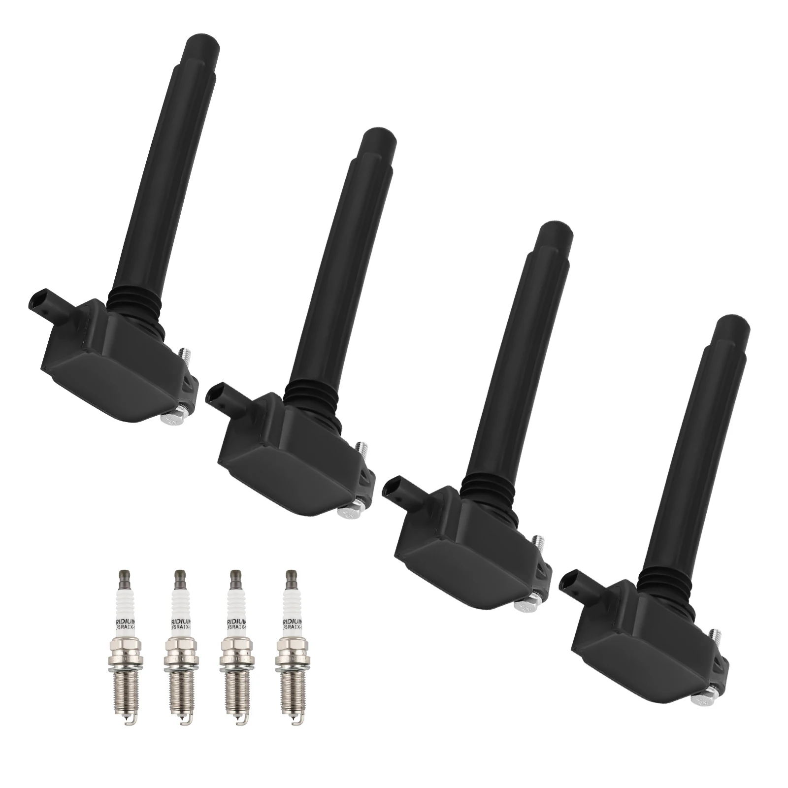 

4 катушки зажигания и 4 свечи зажигания для Chrysler 200, Dodge, Jeep Cherokee, Ram UF751