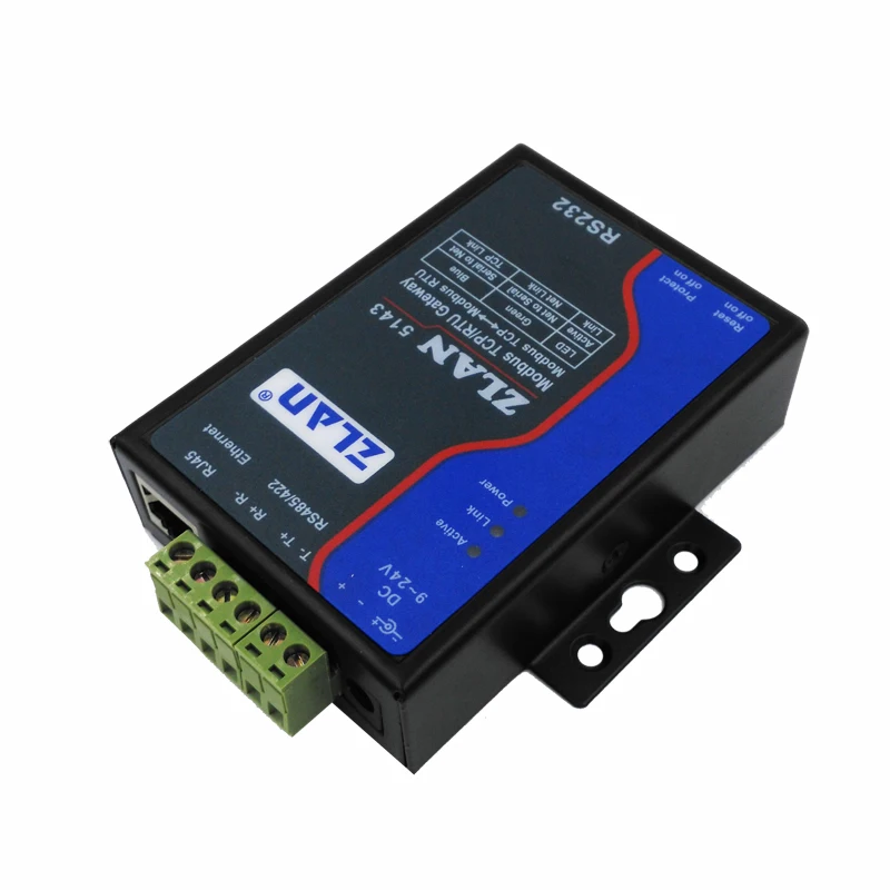 Serial server Modbus Modbus RTU and Modbus TCP mutual transfer ZLAN5143