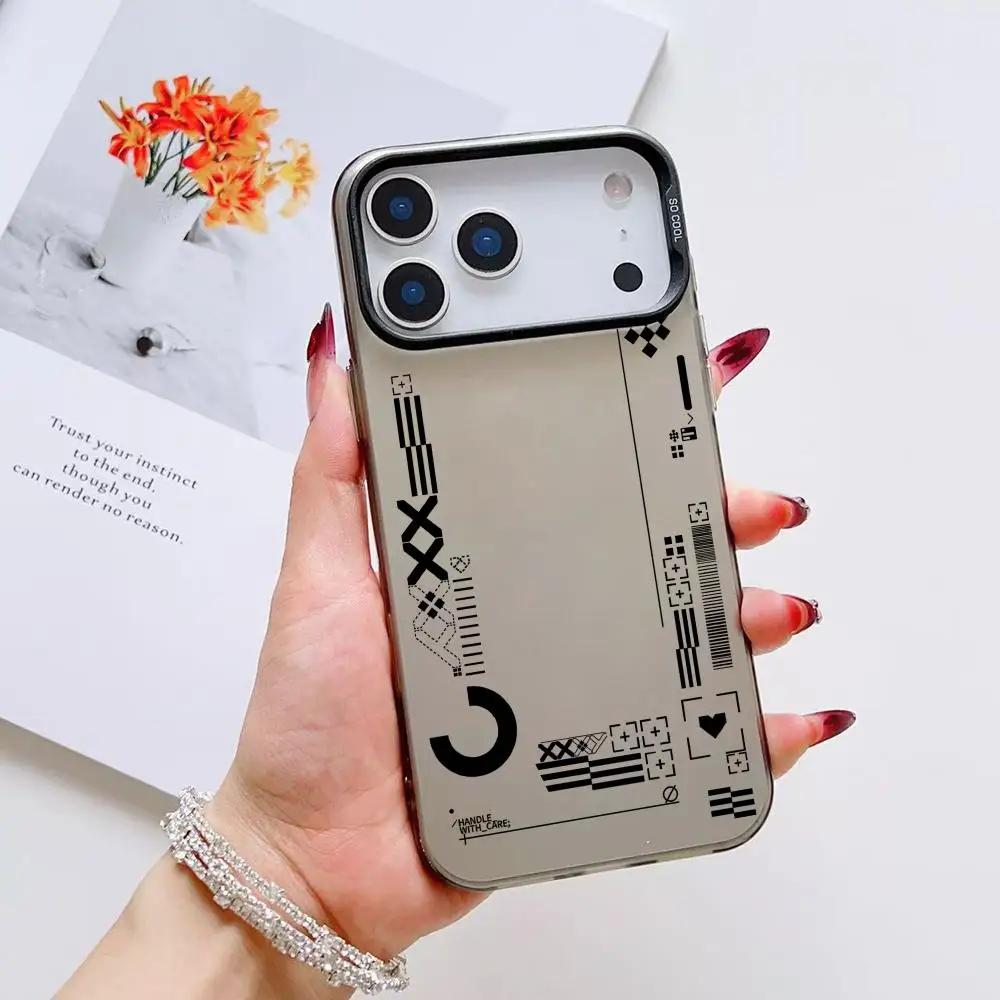 لعبة Csgo Cs2 جراب هاتف آيفون 17 16 15 14 13 12 11 برو ماكس الهواء ماتي ليزر أورورا للصدمات فوندا