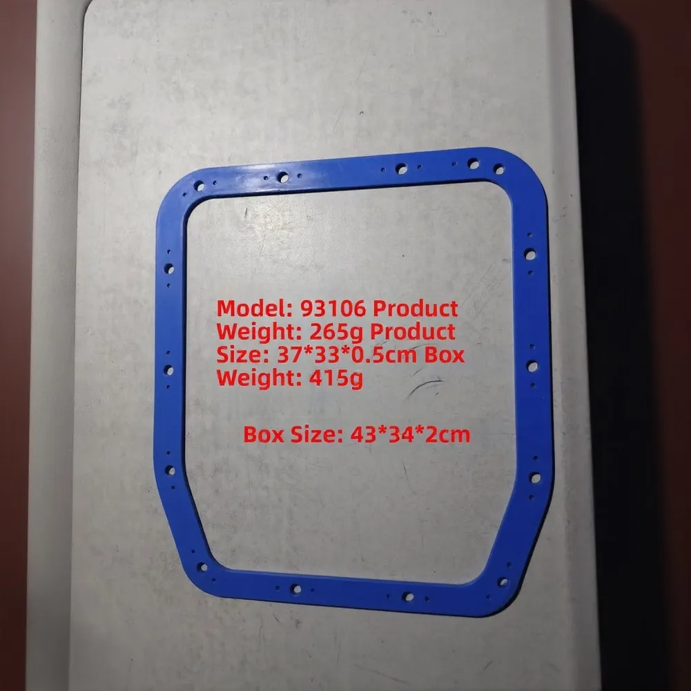93106 Oil Pan Gasket Constructed for Ford For AOD 4R70W with Silicone Enhanced Steel Layering and Thermal Stability