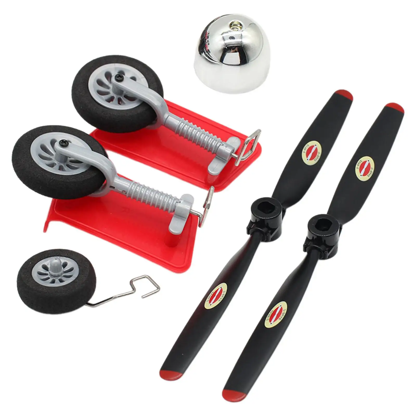 Ensemble de train d'atterrissage artisanal RC de rechange pour hélice Wltoys XK
