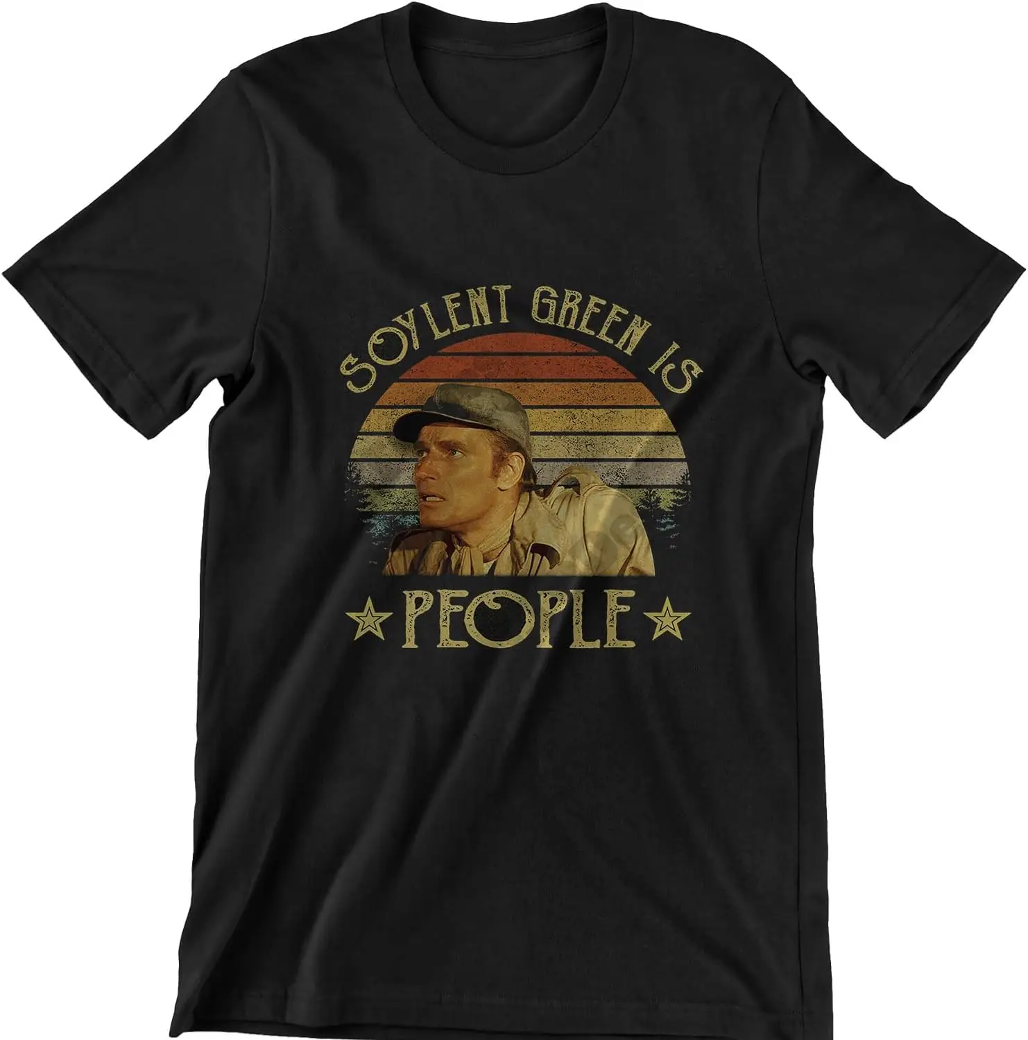 Soylent Green is People Vintage T-Shirt, 1980s Movies TV Show Quote Unisex Tshirt