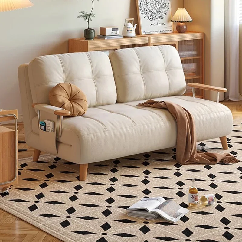 

Multifunction Recliner Living Room Sofas Foldable Comfortable Bedroom Lazy Sofa Bed Nordic Luxury Home Furniture El Sofá LLLS